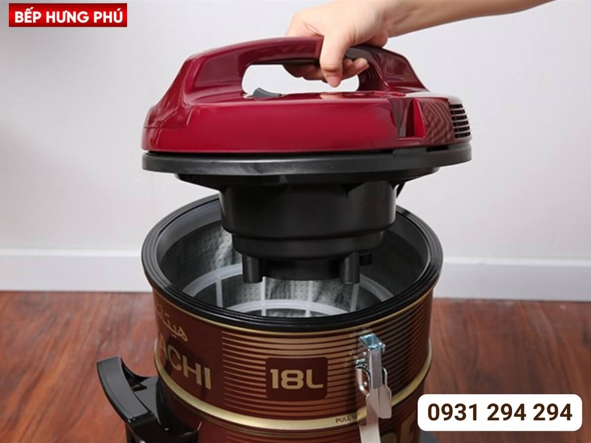 máy hút bụi hitachi cv-950f (đỏ)