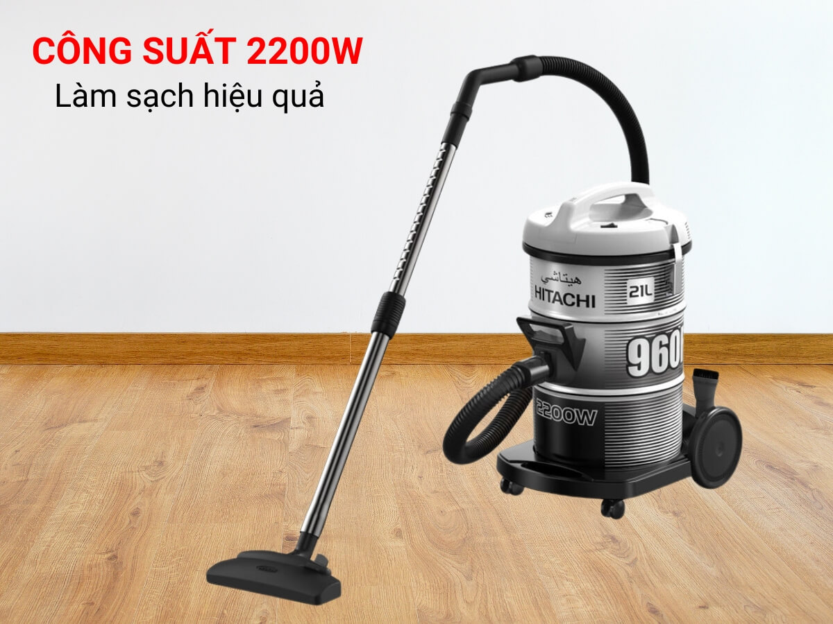 Máy hút bụi Hitachi CV-960F (Đen)