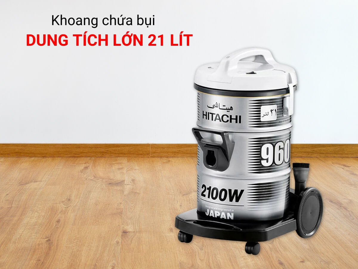 máy hút bụi hitachi cv-960f (đen)