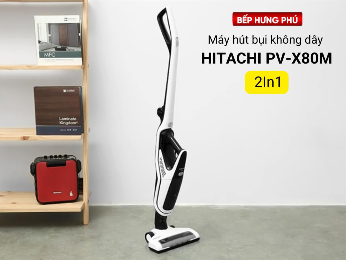 máy hút bụi không dây hitachi pv-x80m