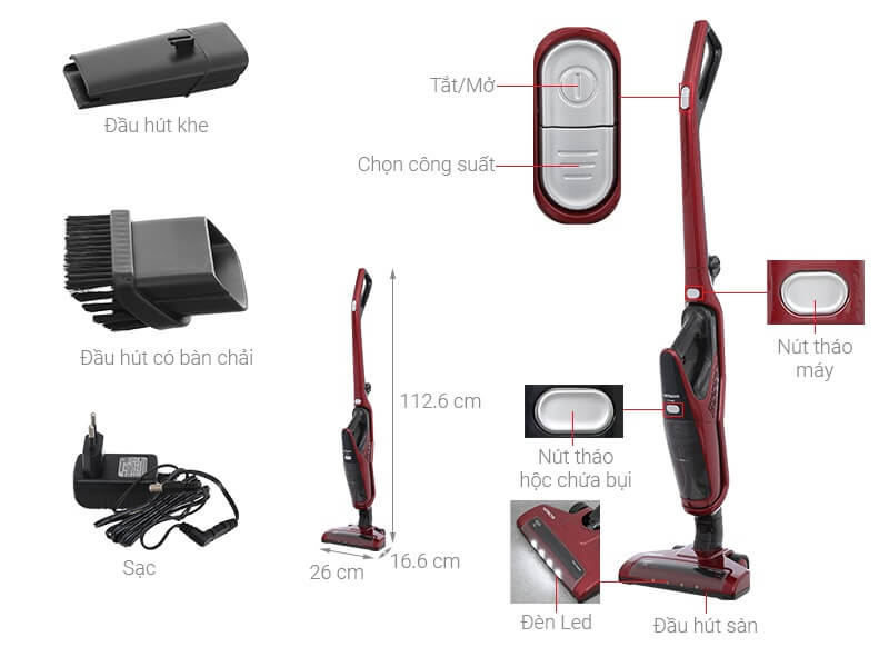 Máy hút bụi không dây Hitachi PV-X85M