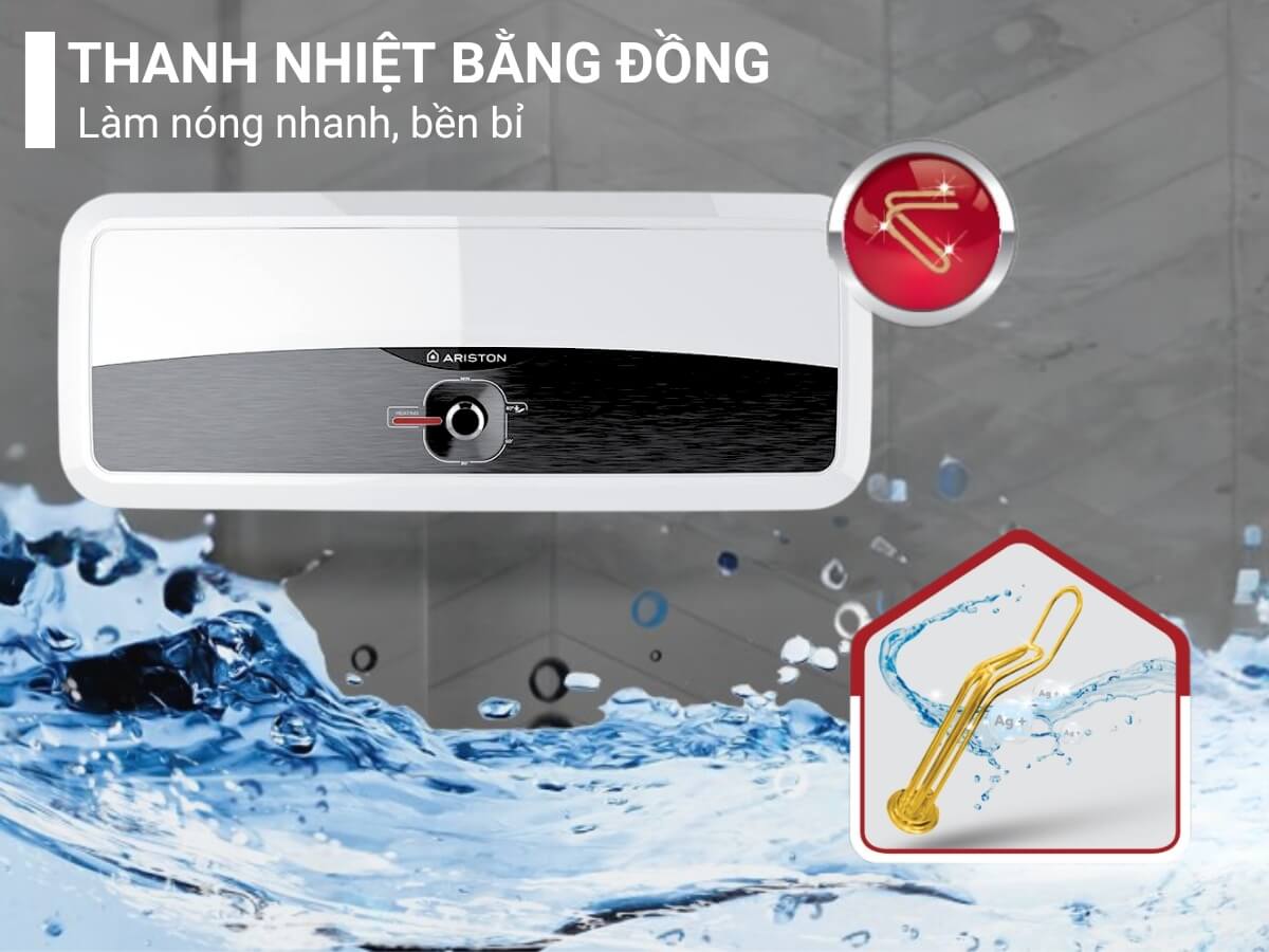 máy nước nóng ariston slim2 r 20