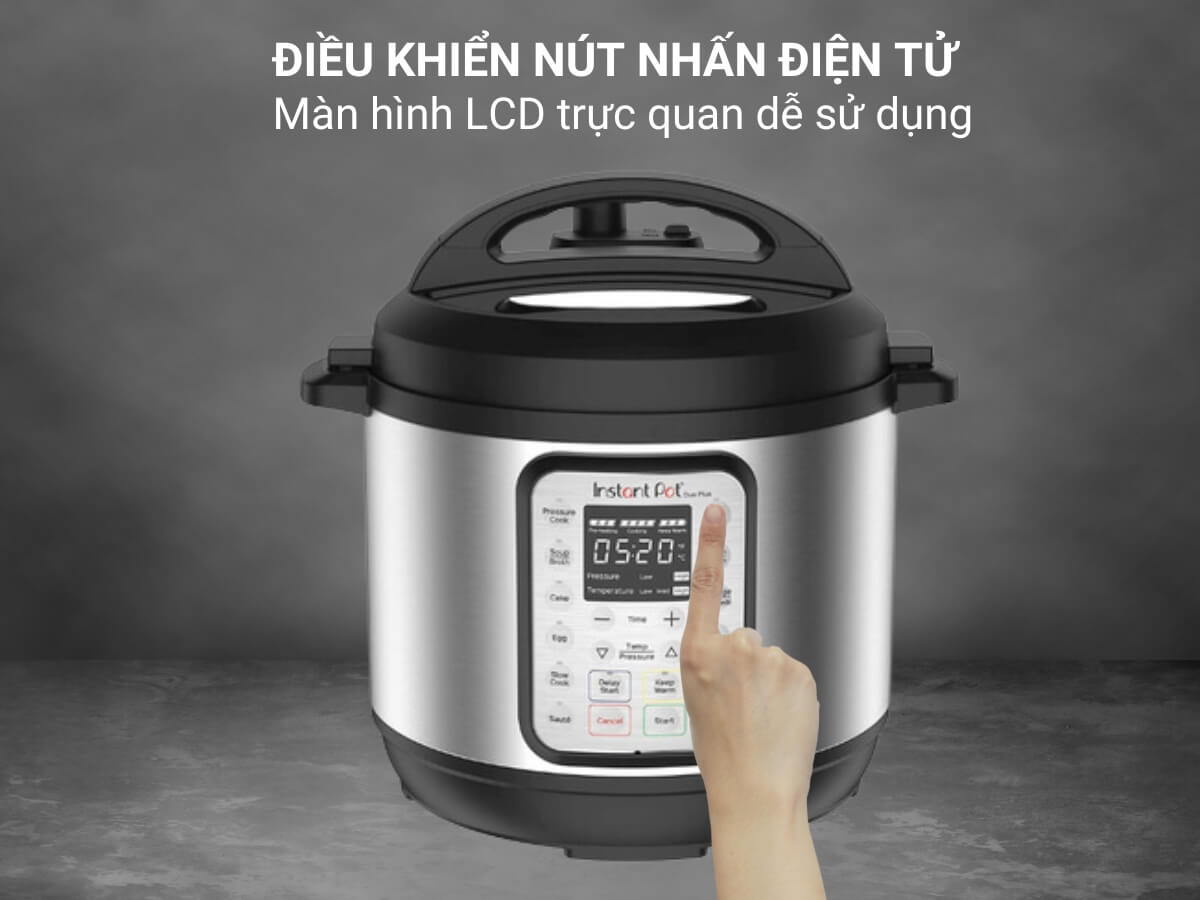 nồi áp suất điện instant pot duo plus 9in1