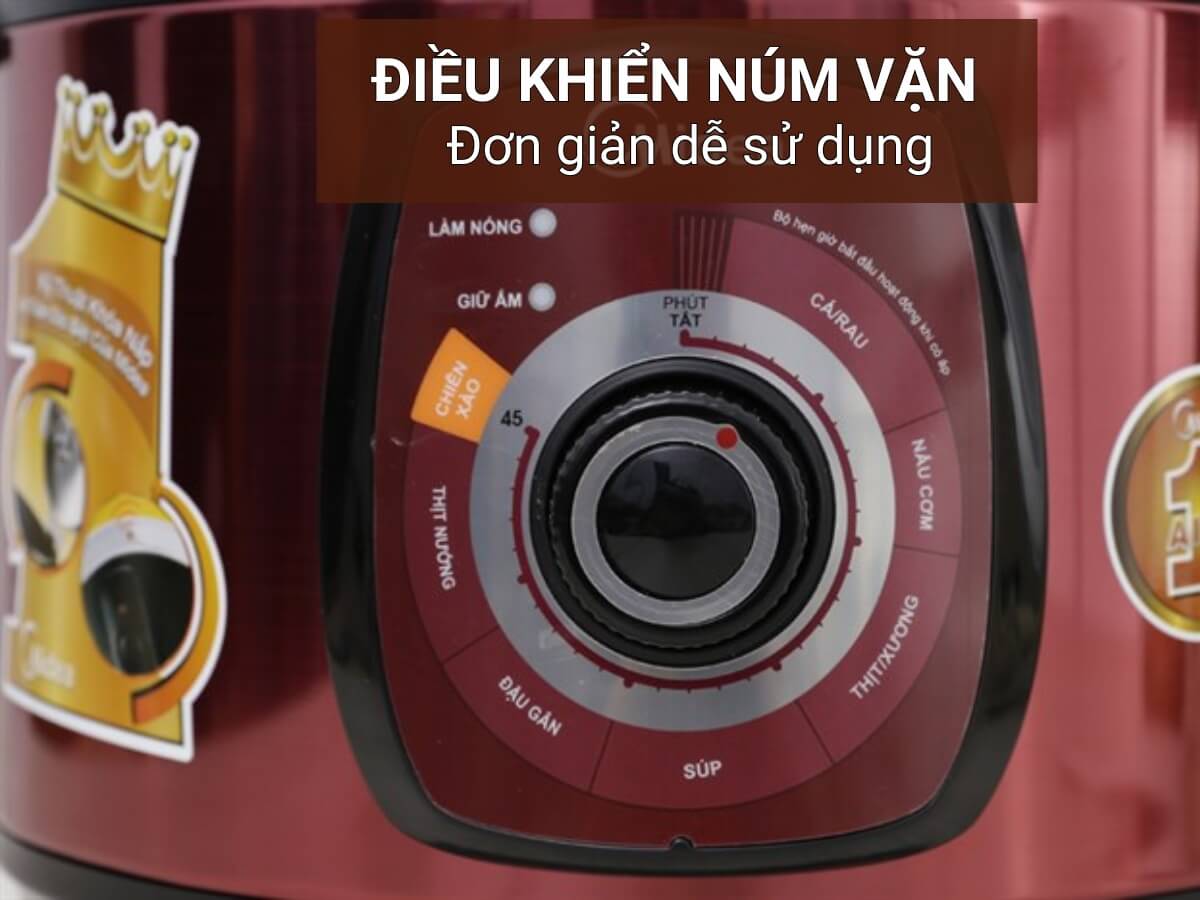 nồi áp suất điện midea my-ch501a
