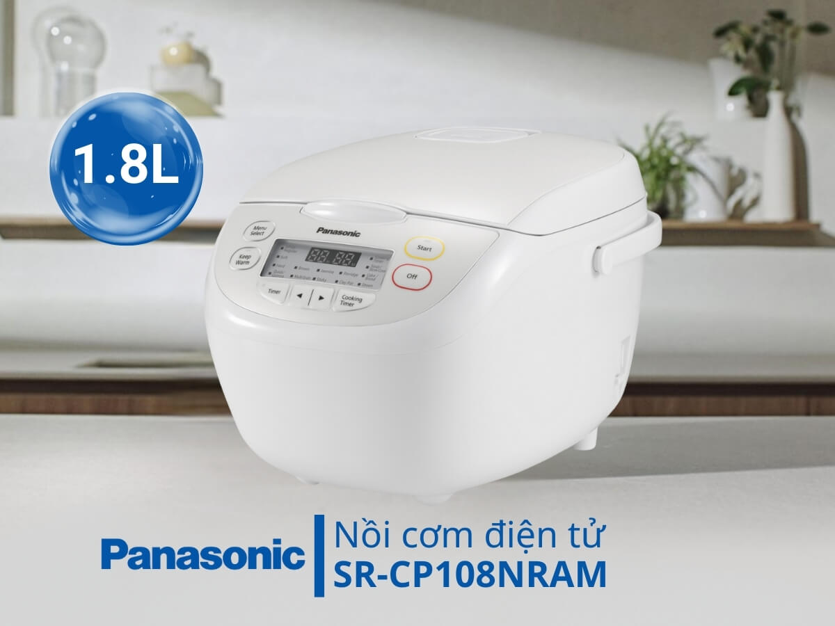 nồi cơm điện tử panasonic sr-cl188wram