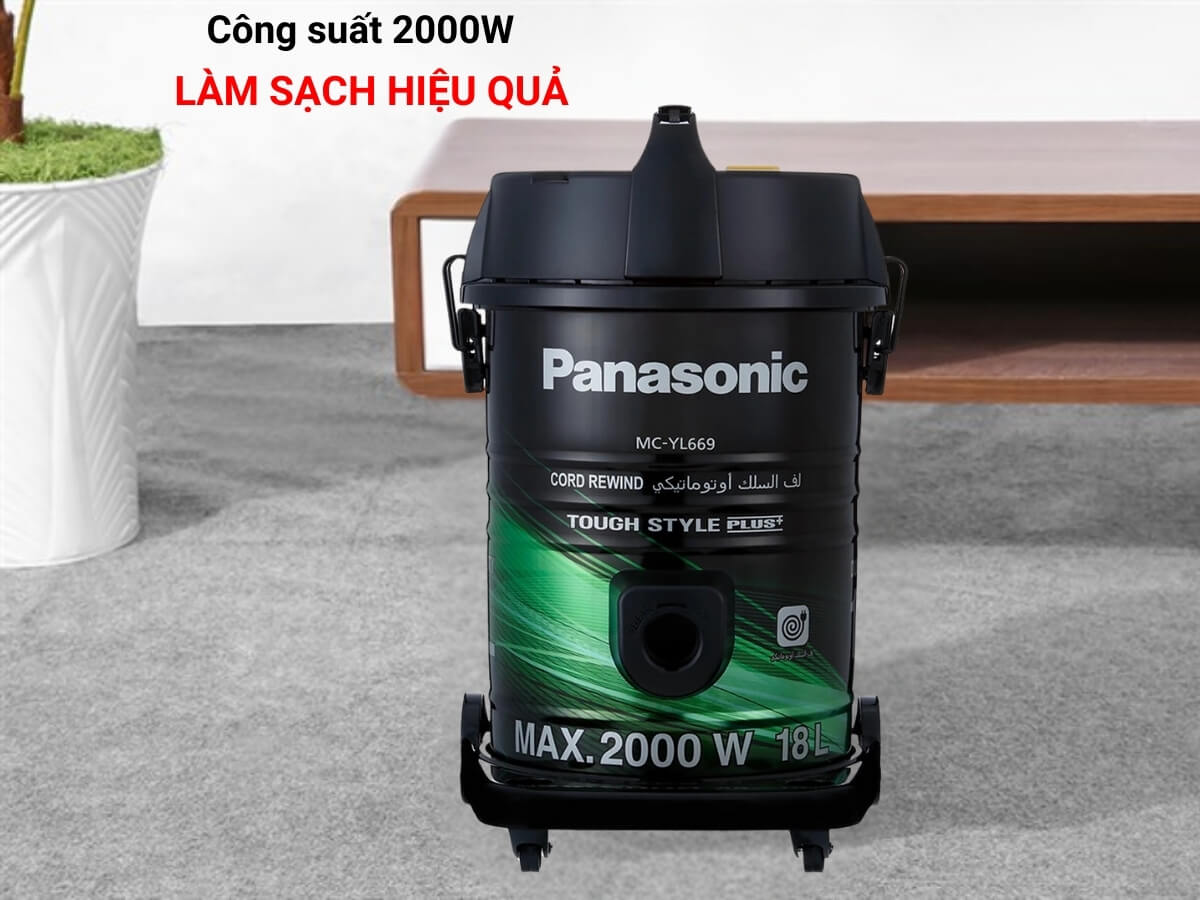 máy hút bụi panasonic mc-yl669gn49