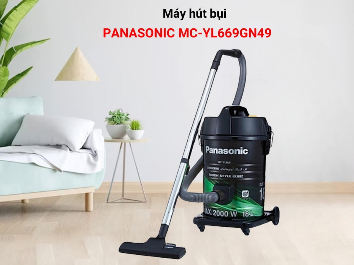 máy hút bụi panasonic mc-yl669gn49