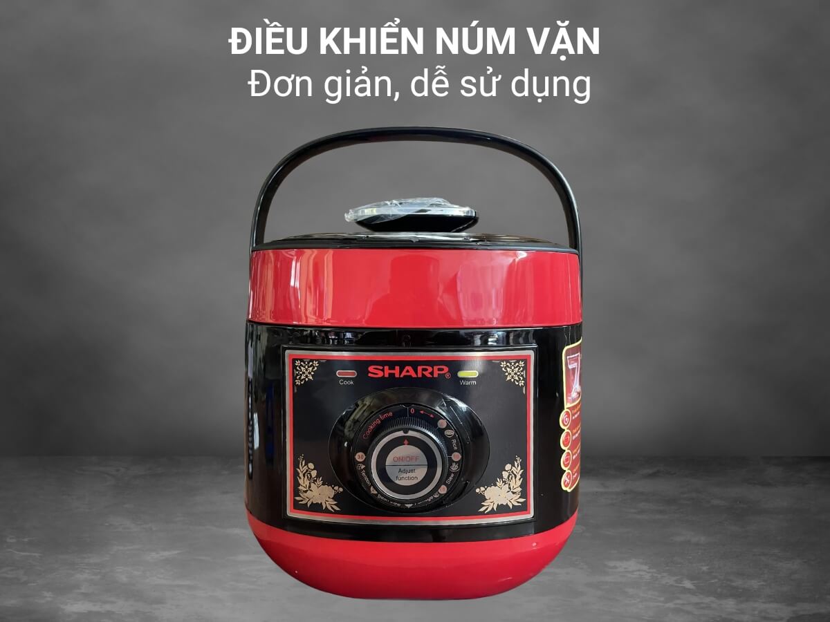 nồi áp suất điện sharp ks-132