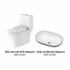 Bộ Bồn Cầu Hafele Sapporo Gói B (732.05.626)