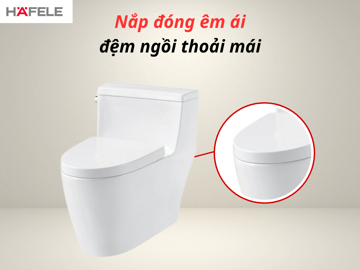 Bồn cầu một khối Hafele Iconic (588.79.401)
