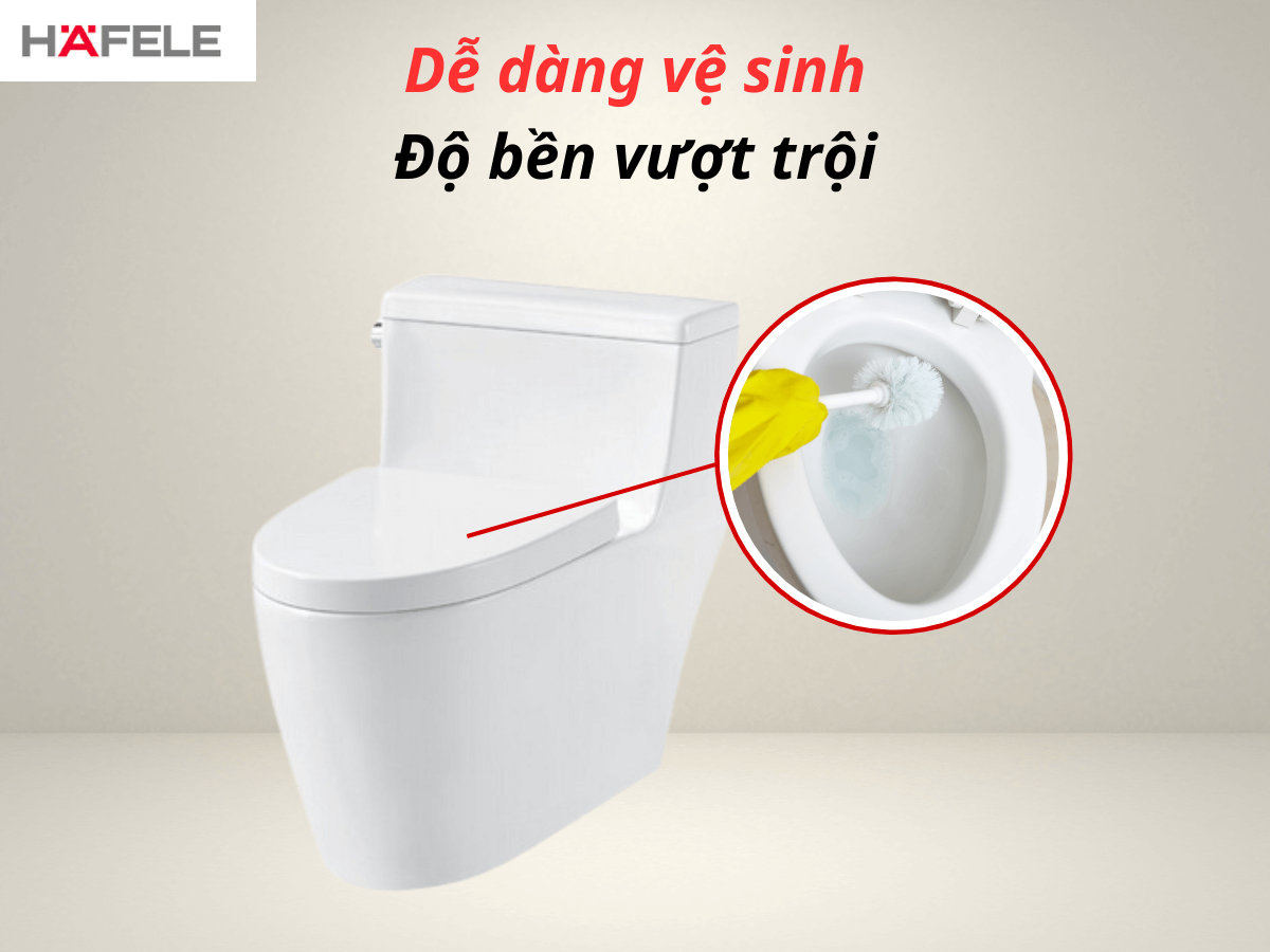 Bồn cầu một khối Hafele Iconic (588.79.401)