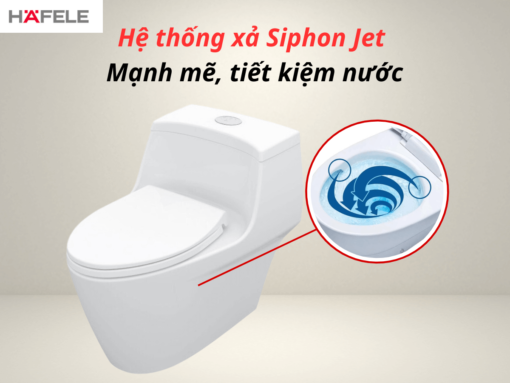 Bồn cầu một khối Hafele Iconic (588.79.400)