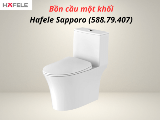 Bồn cầu một khối Hafele Sapporo (588.79.407)