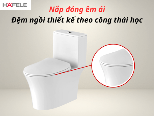 Bồn cầu một khối Hafele Sapporo (588.79.407)