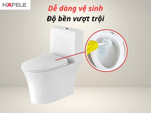 Bồn cầu một khối Hafele Sapporo (588.79.407)