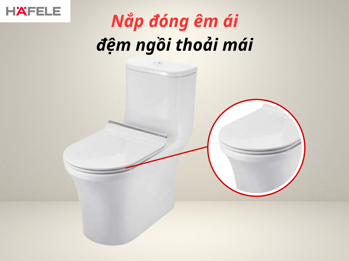Bồn cầu một khối Hafele Sapporo (588.79.408)