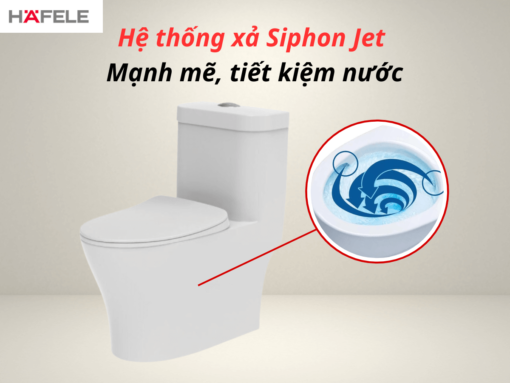 bồn cầu một khối Hafele Sapporo (588.79.412)