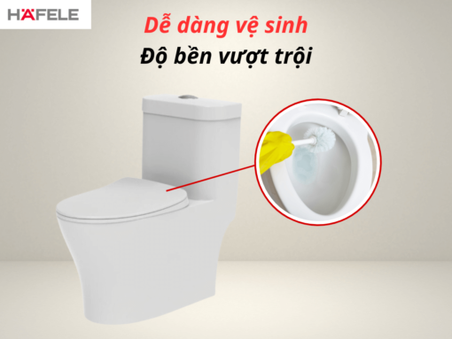 bồn cầu một khối Hafele Sapporo (588.79.412)