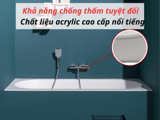 Bồn tắm Hafele Nagoya 1700 (588.79.600)