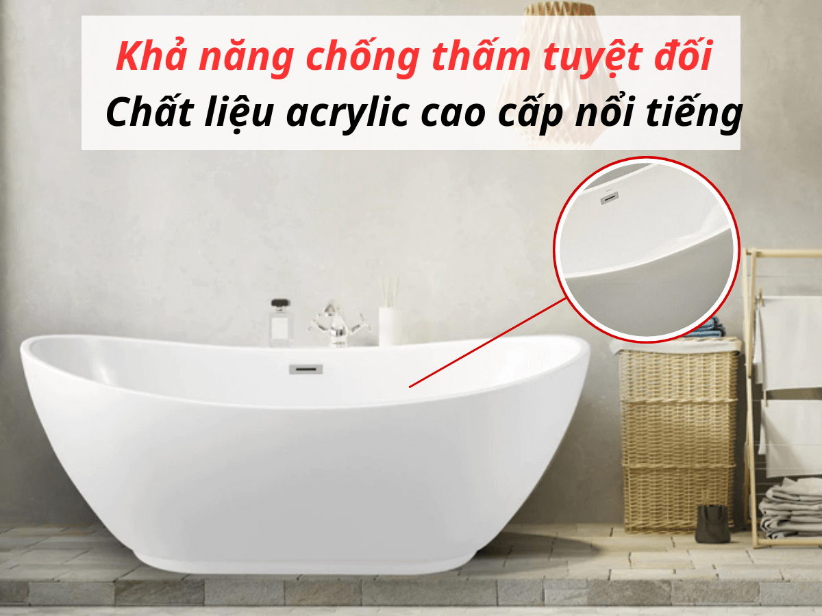 Bồn tắm Hafele Nagoya 1700 (588.79.600)