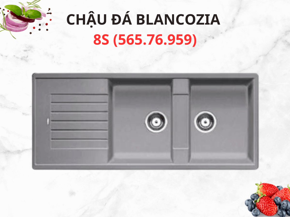 Chậu đá Blancozia 8S (565.76.959)