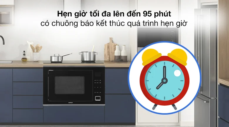 Lò vi sóng kết hợp nướng Hafele HM-B38C 9 Chế độ hẹn giờ tiện ích