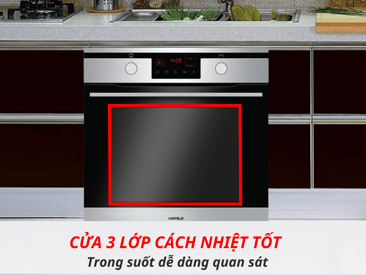Lò nướng âm tủ Hafele KT60J (535.62.511)