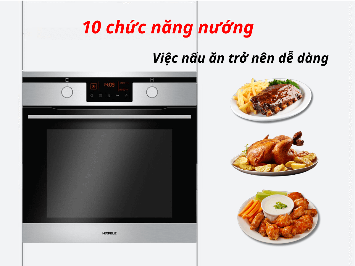 Lò nướng âm tủ Hafele KT60J (535.62.511)