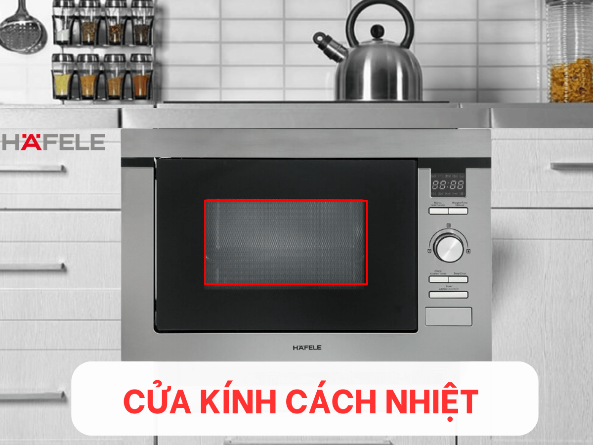 Lò vi sóng tích hợp nướng Hafele HM-B38D (538.31.200)