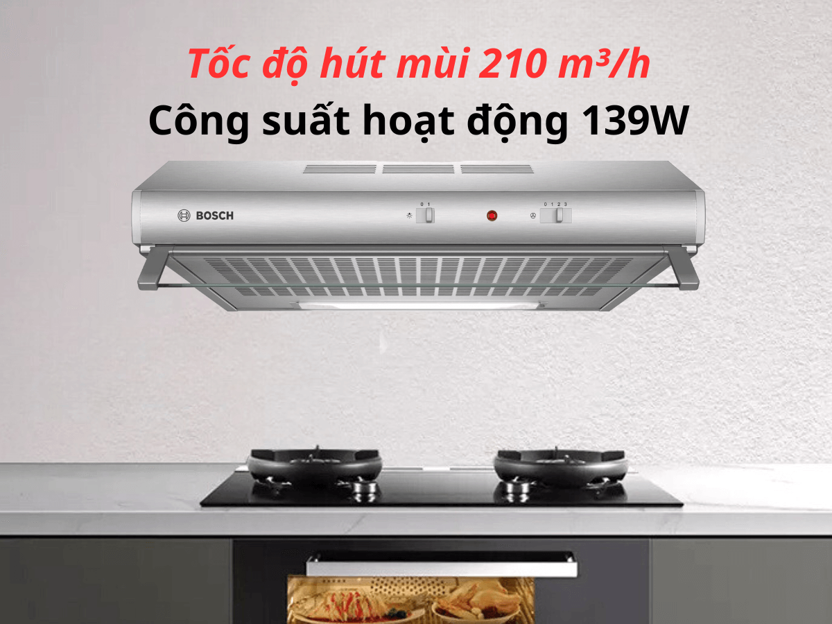 Máy Hút Mùi Cổ Điển Bosch 60CM HMH.DHU635HB