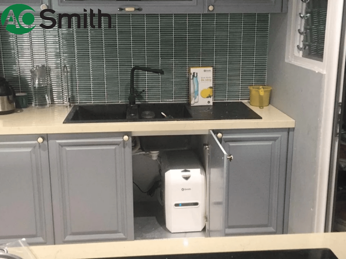 Máy lọc nước AO Smith G2 thiết kế nhỏ gọn