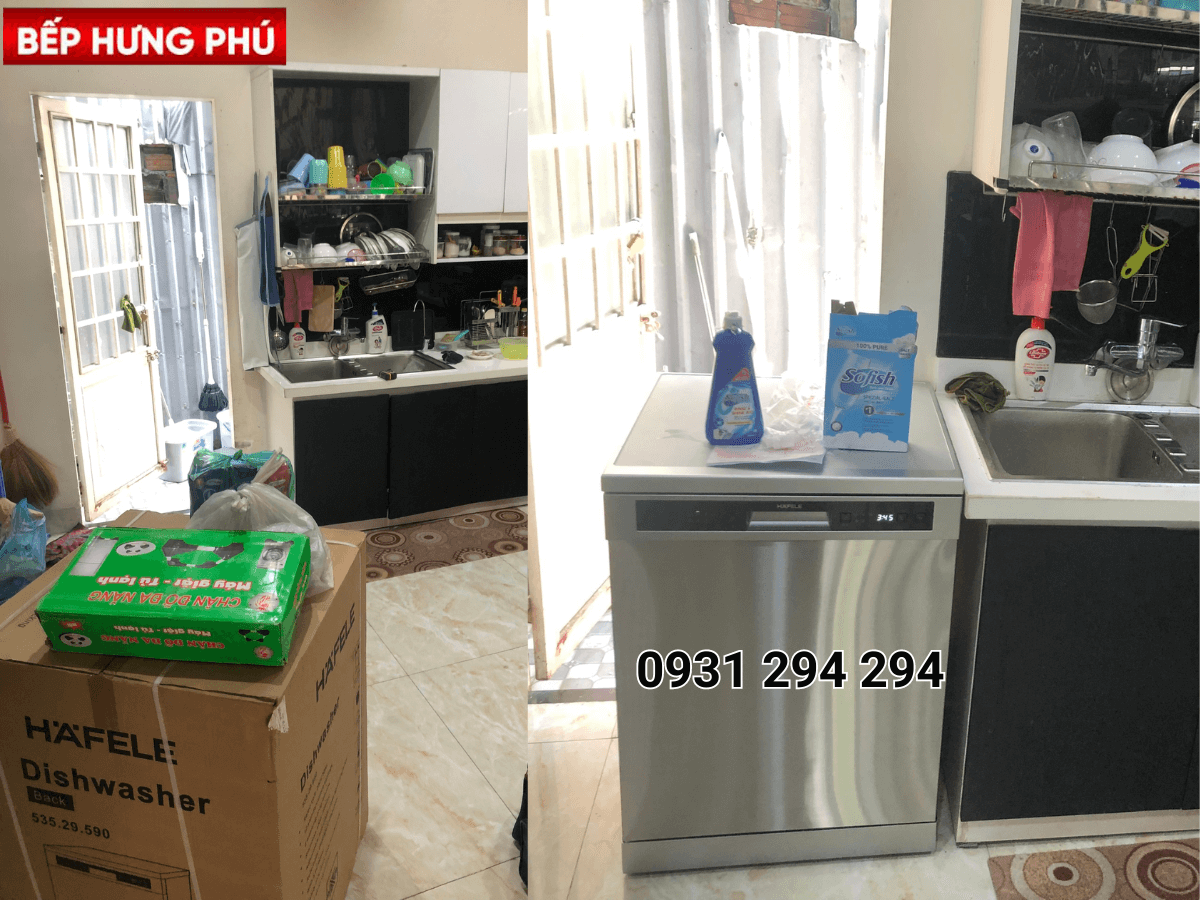 Máy rửa bát Hafele HDW-F60G (535.29.590)