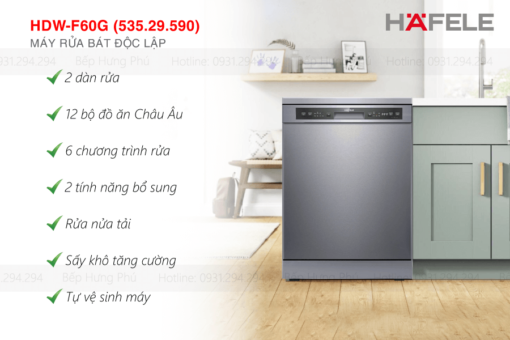 máy rửa bát HDW-F60G