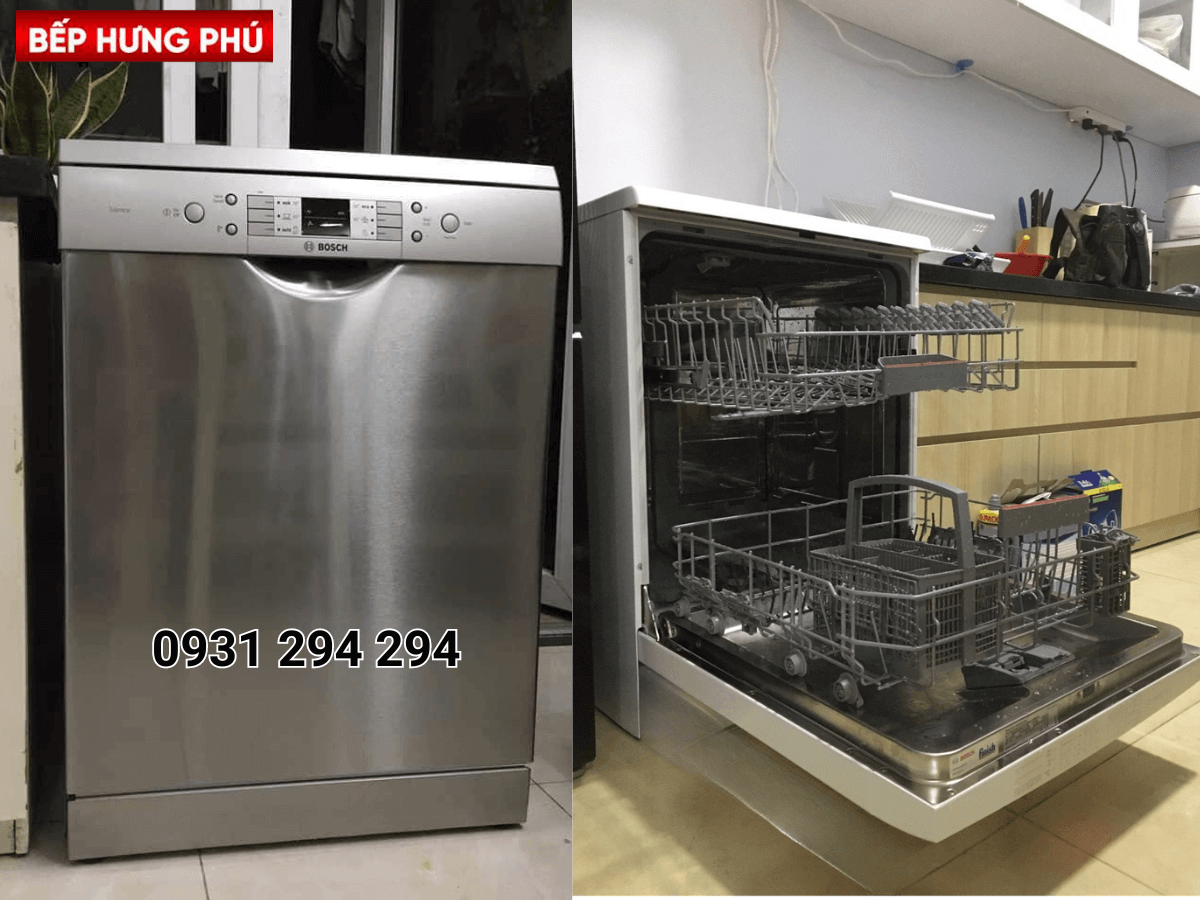 Máy rửa bát Bosch SMS63L08EA