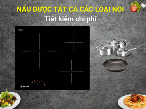 Bếp điện 3 vùng nấu Malloca MR-593
