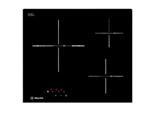 Bếp điện 3 vùng nấu Malloca MR-593