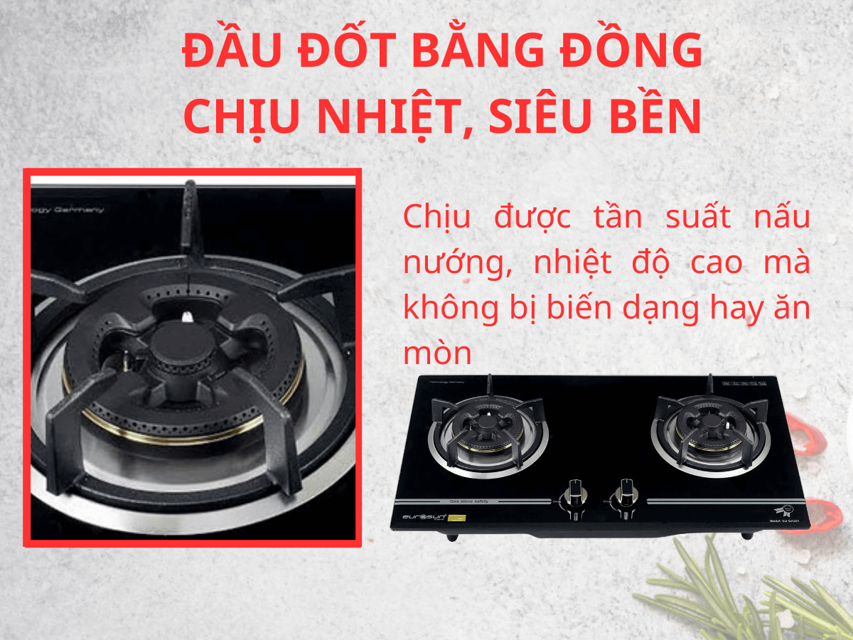 Bếp Gas Eurosun EU-GA281