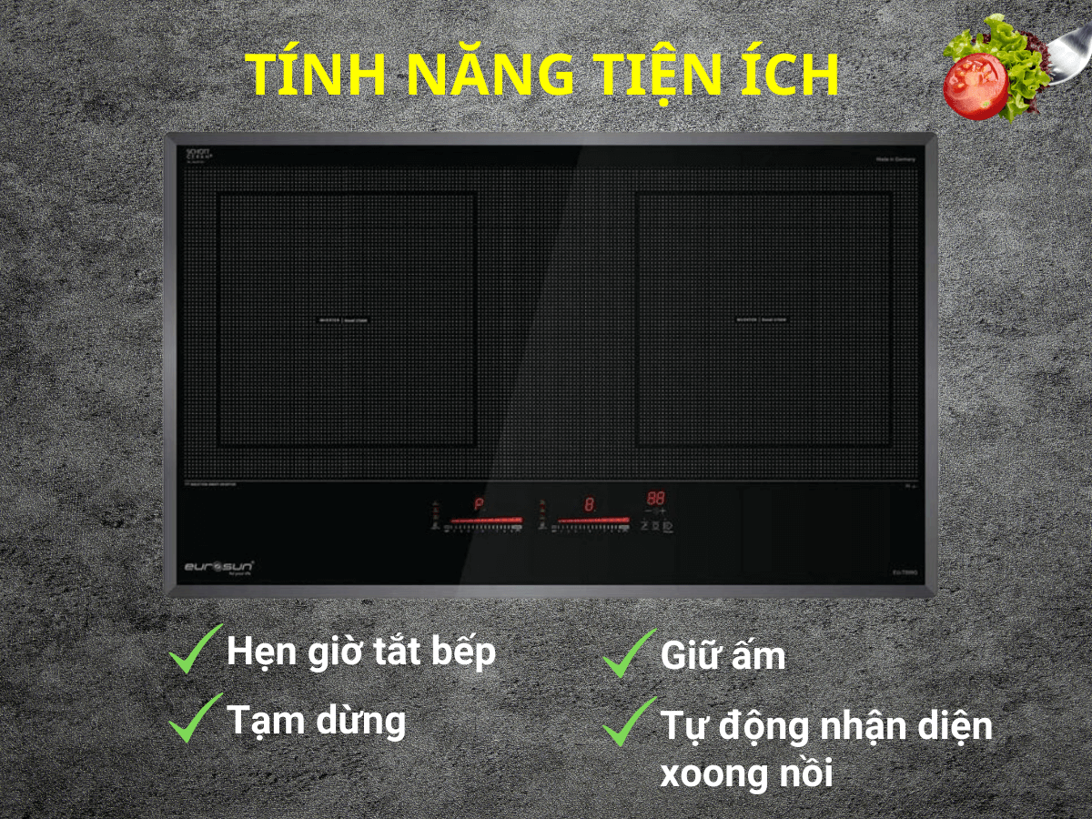 Bếp từ Eurosun EU-T899G
