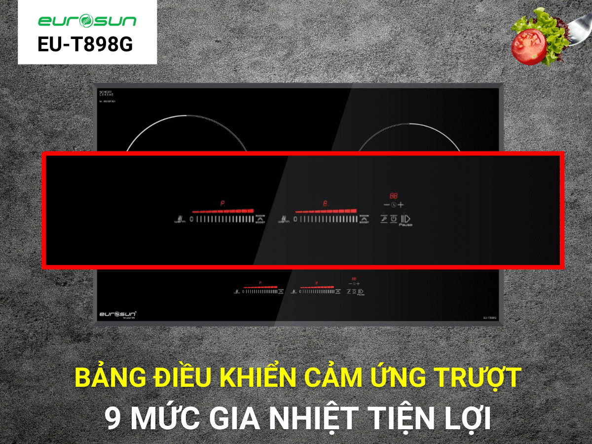 Bếp từ Eurosun EU-T898G