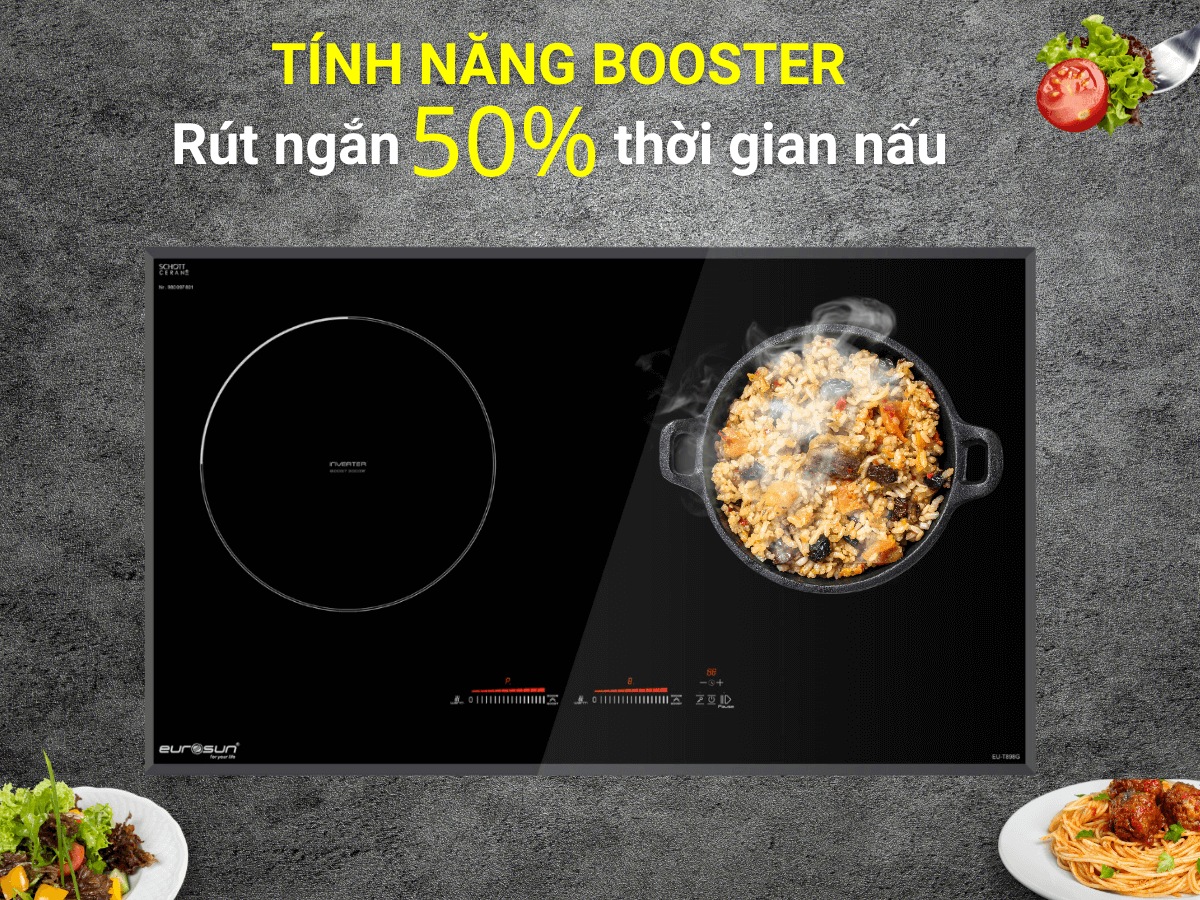 Bếp từ Eurosun EU-T898G
