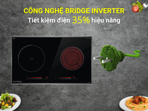Bếp điện từ 2 vùng Nấu Eurosun EU-TE887G