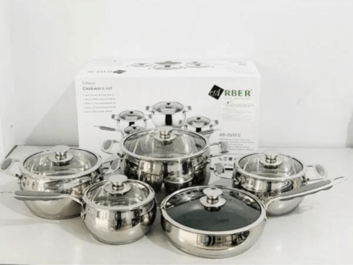 bộ nồi inox arber ab06cc (2) Bộ nồi Inox Arber AB06CC