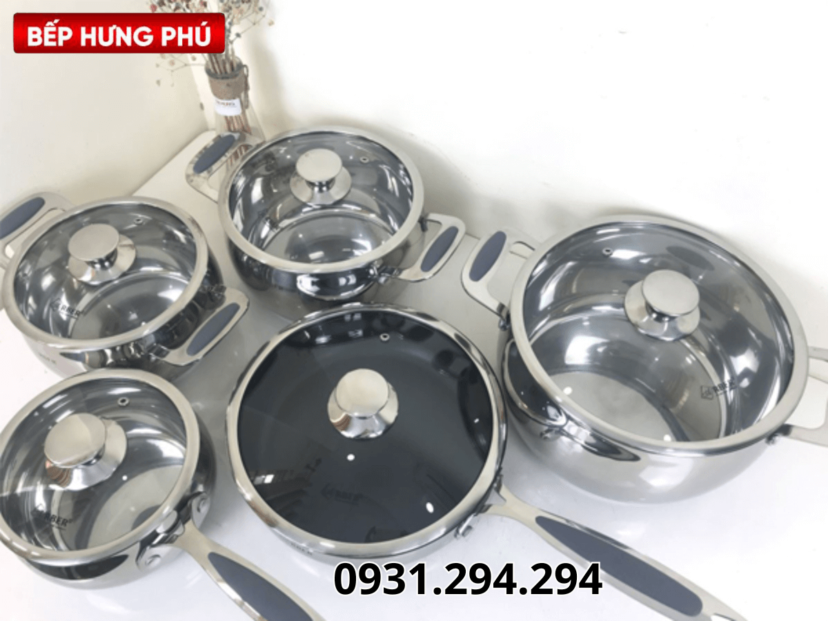 Bộ nồi Inox Arber AB06SCC