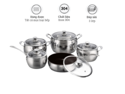 Bộ nồi inox Arber ABLXR03
