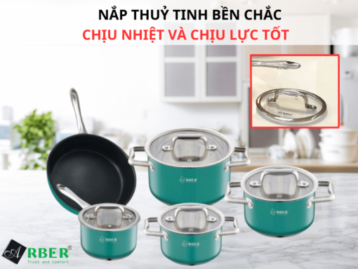 Bộ nồi inox Arber AN05SMDT