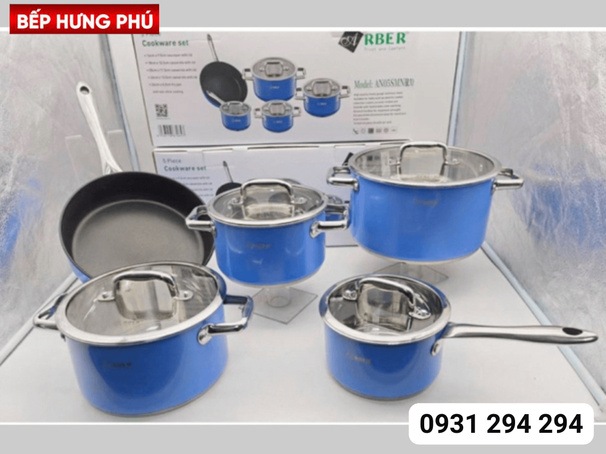 bộ inox Arber AN05SMNB