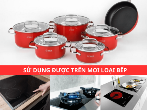 Sử dụng được trên mọi loại bếp