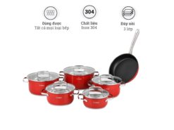 Bộ nồi inox Arber Rarber Cardinal