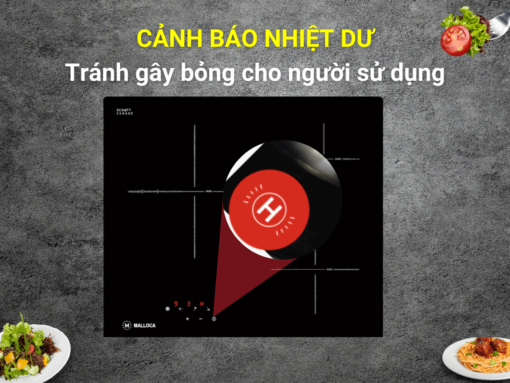 Bếp điện 3 vùng nấu Malloca MR-593