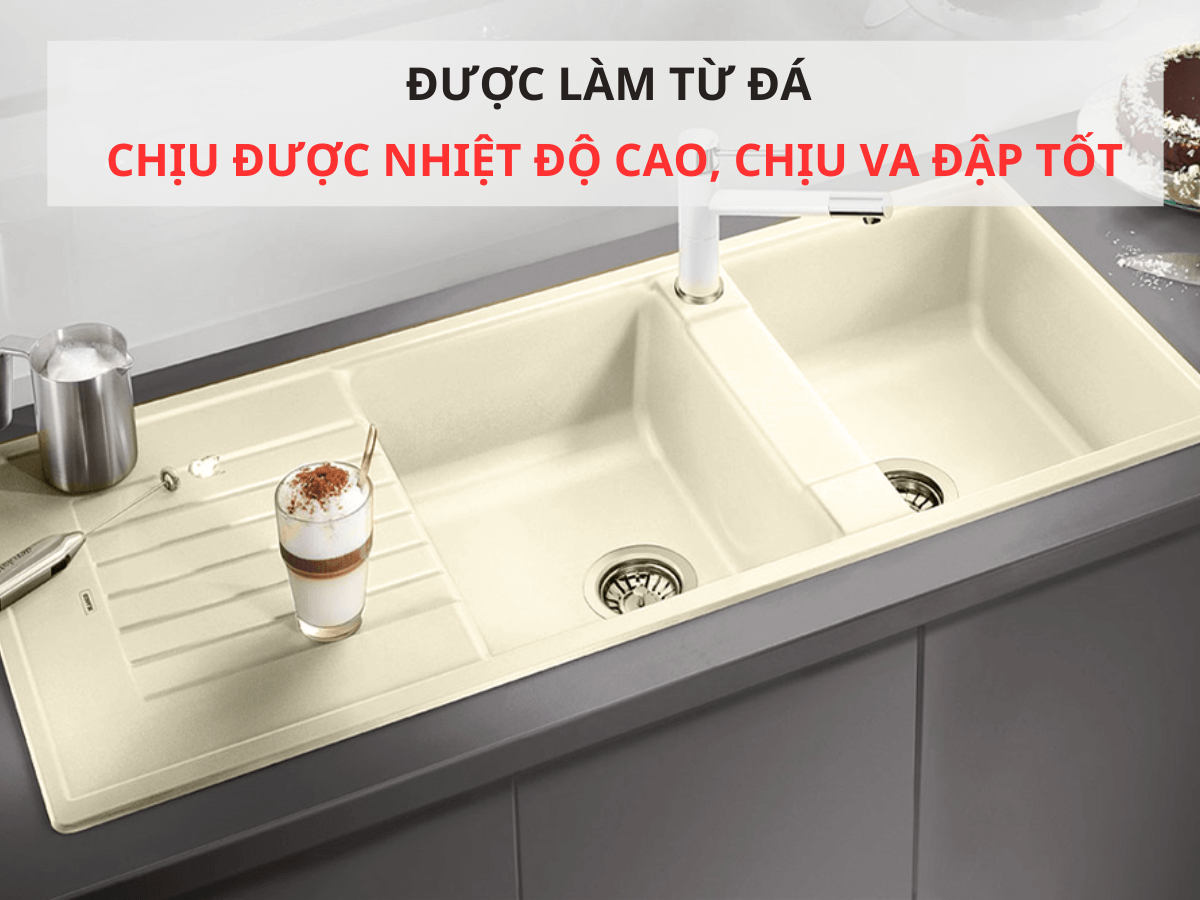 Chậu đá Blanco Lexa 8S Jasmine